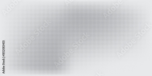 Dotted halftone gradient texture. Vanishing polka dot background. Repeating dots gradation pattern modern arts dotted