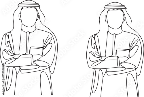  A modern, clean design style using a single, unbroken line, popular in contemporary graphic design for web interfaces, apps, or print media.