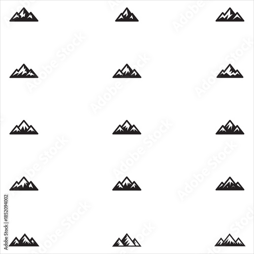 mountain silhouette Clip Art