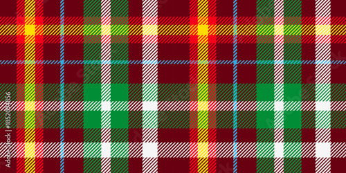 A symmetrical seamless tartan pattern. Perfect for celebrations, style, and interior design