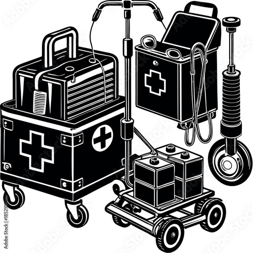 Medical-equipment-set 