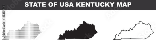 USA State Map Design