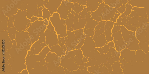 orange gold grunge. Distress overlay texture. Abstract surface dust and rough dirty wall background concept. Worn, torn, weathered effect. Vectors