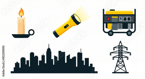 Essential Tools and Infrastructure for Electricity Supply, Power Outage Preparedness, and Energy Management