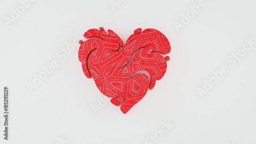 3D love concept featuring romantic heart symbols and elegant love typography, perfect for Valentine’s Day designs, couple themes, wedding graphics, romantic branding, social media visuals, and modern 