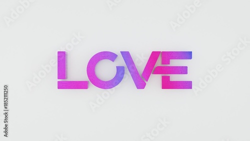 3D love concept featuring romantic heart symbols and elegant love typography, perfect for Valentine’s Day designs, couple themes, wedding graphics, romantic branding, social media visuals, and modern 