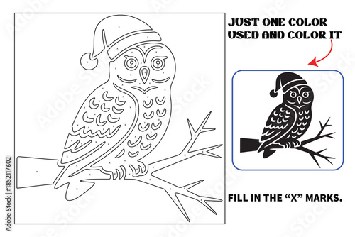 Christmas Monochrome coloring pages for adults and teens with Amazon KDP book interior designs.