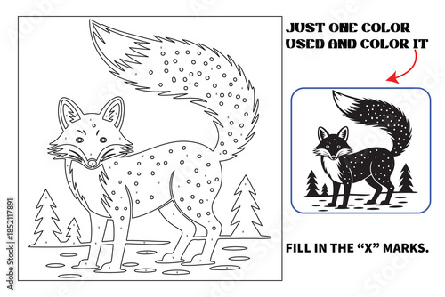 Christmas Monochrome coloring pages for adults and teens with Amazon KDP book interior designs.