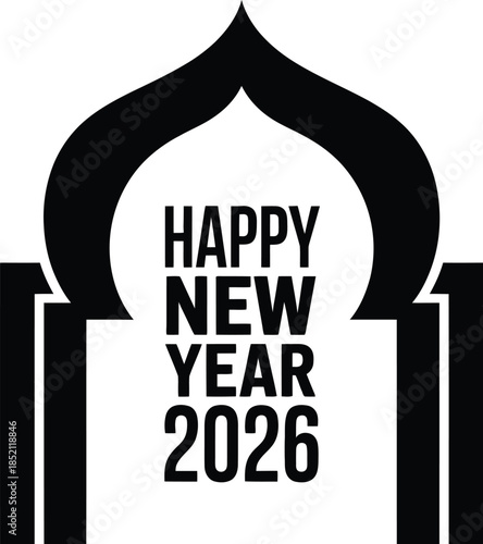 Happy New Year 2026 A Festive Greeting Celebrating the Arrival of the Upcoming Year with Joy and Hope