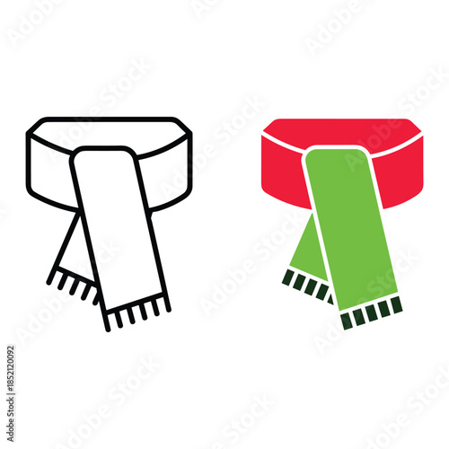 Colorful 3 D Rendered Comb with Green and Red Sections