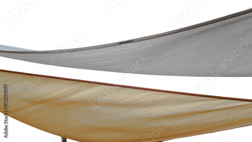 Minimalist sun shades in geometric composition