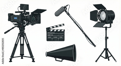 Essential Filmmaking Kit Professional Video Production Equipment for Creative Projects