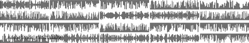 Soundwave Pattern on White Background