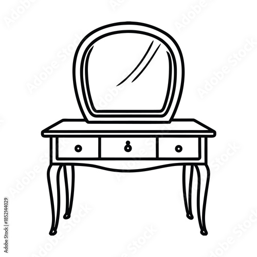 vanity table