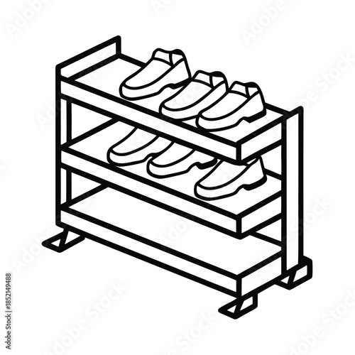 shoe rack