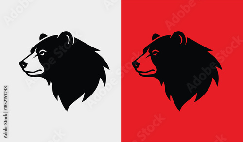 Dual collie heads logo