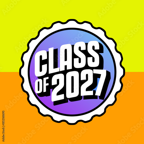 Class of 2027 badge