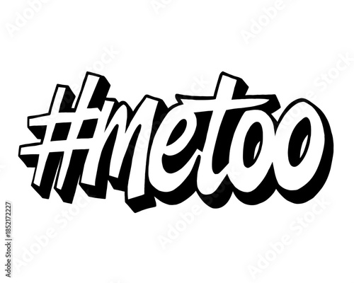 METOO símbolo reivindicación.