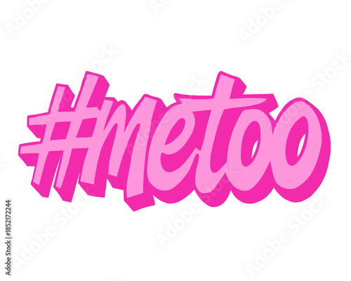 METOO símbolo pink.