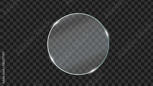 Sky Blue 3D Mirror Orb with Soft Gradient Shading and Realistic Crystal Glass Reflection for Creative Minimalist Design