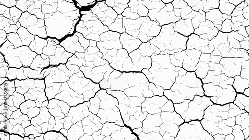 Cracked Vector Pattern Illustration for Design Projects