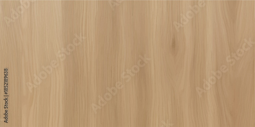 A natural brown wood texture background features an oak grain pattern on a light hardwood plank surface for organic timber panel design