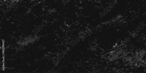 Abstract dark night texture of rain drops on a textured black surface with grunge dust patterns and bright light reflecting like stars in a gray sky wallpaper. mist, stone, paper, film, old, textured