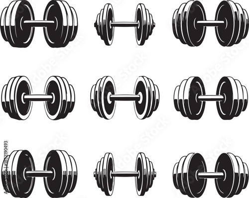Dumbbell weight fitness
