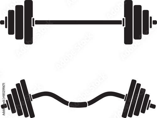 Weightlifting equipment dumbbell barbell