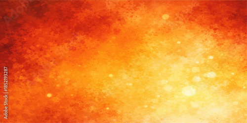 Abstract orange fire background featuring a burning flame pattern and smoke texture with bubbles and heat for a vibrant red and yellow grunge art backdrop
