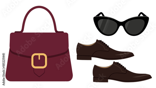 Fashionable Handbag and Shoes for a Stylish Look