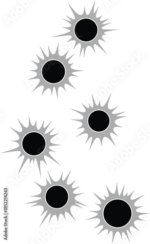 Black holes in space