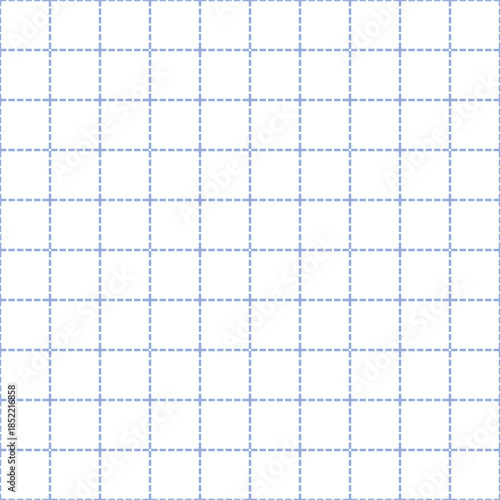 Grid paper. Dotted line. Abstract squared background with color graph. Geometric pattern for school, wallpaper, textures, notebook. Lined blank on transparent background.