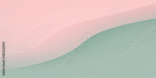 Abstract colorful vector background featuring a wavy blue and pink line pattern with a light curve design for a summer beach banner or ocean water texture backdrop template illustration