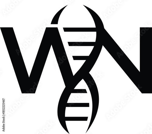 Vector WN DNA logo