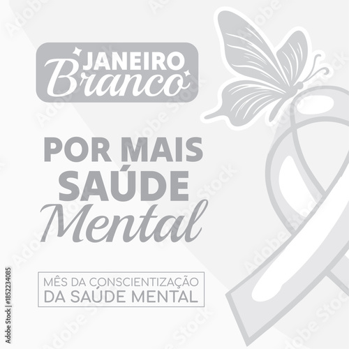 This January White Campaign art kit was created to promote mental health awareness and emotional well-being. Social media posts, printed materials, educational campaigns, schools, clinics, therapy off