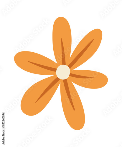 Pollinated flower bloom from apiary