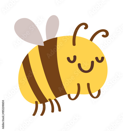 Honey bee insect apiary habitant