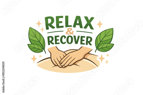 Relax and recover: therapeutic massage with soothing hands and natural elements