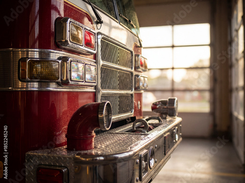 American fire engine