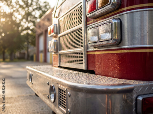 American fire engine