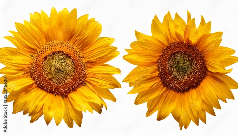Fototapeta premium Sunflower Isolated On Transparent Background