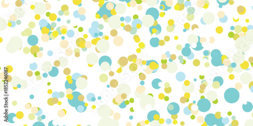 Light multicolor background, colorful vector texture with circles. Splash effect banner. Glitter silver dot abstract illustration with blurred drops of rain. Pattern for web page, banner,poster, card.