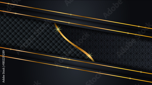 Abstract lines background vector featuring a winding asphalt highway perspective with light motion trails and white lanes for a fast night journey drive