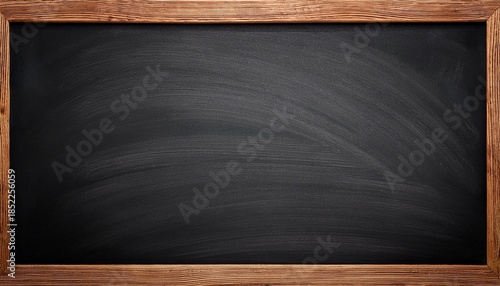 Texture Ardoise Tableau Noir Avec Cadre En Bois