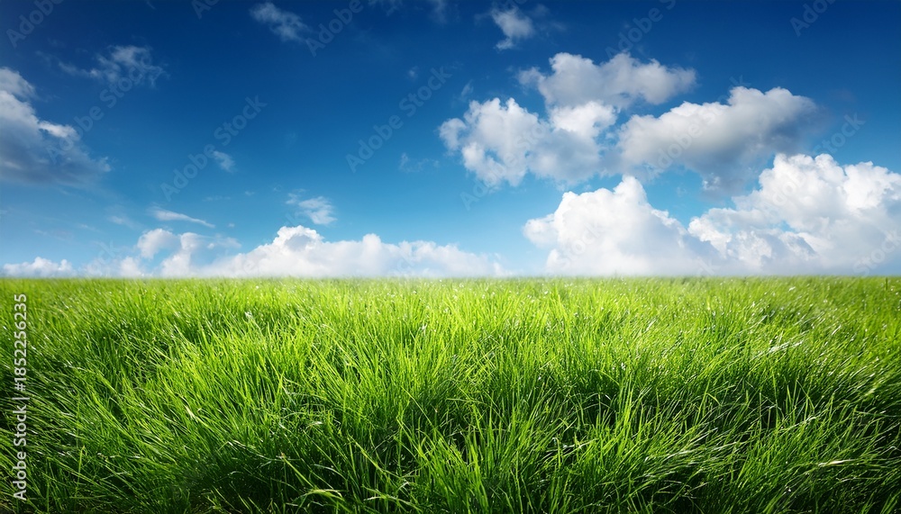 Fototapeta premium Grass And Sky