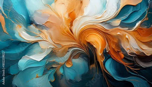 Abstrakter Gemalter Hintergund