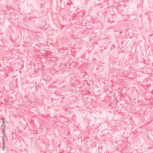 Full Seamless pink camouflage pattern. Soft crumpled shapes print background for girls, kids and women style. Cute texture for fabric, wallpaper, apparel, accessories and decor.