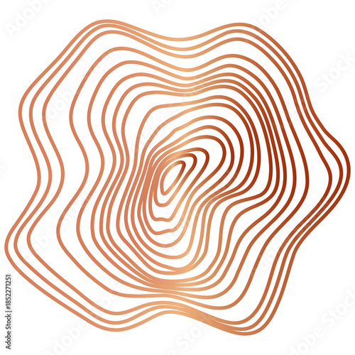  Elegant wood texture with golden rings and organic patterns.