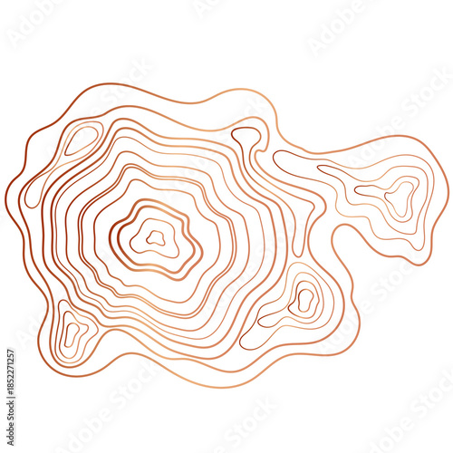  Elegant wood texture with golden rings and organic patterns.